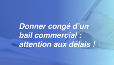 Huissier limousin congé bail commercial